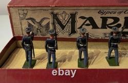 Britains Set 228 USA Marines Boxed Pre War
