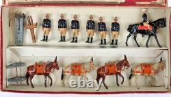 Britains Set 28 Mountain Artillery (2nd version 1910) in Whisstock box