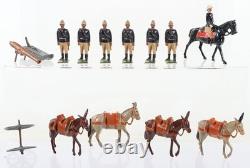 Britains Set 28 Mountain Artillery (2nd version 1910) in Whisstock box