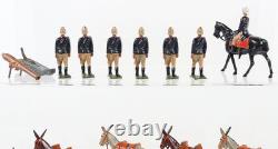 Britains Set 28 Mountain Artillery (2nd version 1910) in Whisstock box