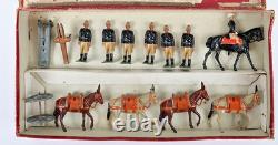 Britains Set 28 Mountain Artillery (2nd version 1910) in Whisstock box