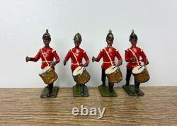 Britains Set 321 Drum and Fife Band Of The Line 1930s Vintage Lead Toy Soldiers