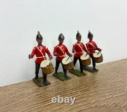 Britains Set 321 Drum and Fife Band Of The Line 1930s Vintage Lead Toy Soldiers