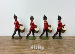 Britains Set 321 Drum and Fife Band Of The Line 1930s Vintage Lead Toy Soldiers