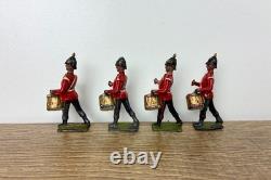 Britains Set 321 Drum and Fife Band Of The Line 1930s Vintage Lead Toy Soldiers