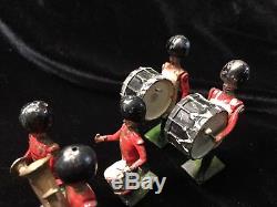 Britains Set 37 Full Band Of The Coldsteam Guards. Pre War