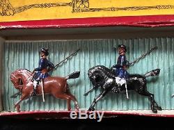 Britains Set 46 The 10th Bengal Lancers In Early Printers Label Box