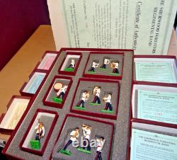 Britains Set 5872 the 1996 Sherwood Foresters Regimental Band in 1/30 scale