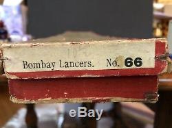 Britains Set 66 RARE Boxed Set Of Bombay Lancers. 1st Version Circa 1899