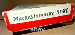 Britains-Set 67- 1st Madras Native Infantry (1916 verso) 8 x Infantry Marching