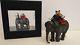 Britains Set 901 Indian Elephant Zoo Ride With 2 Kids And Keeper In Box (bs301)