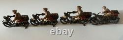 Britains Set No 200 Motor Cycle Corps (Dispatch Riders) 1920 version, Boxed