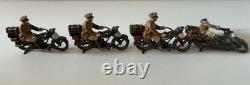 Britains Set No 200 Motor Cycle Corps (Dispatch Riders) 1920 version, Boxed