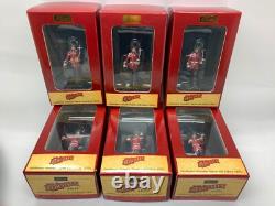 Britains Six Guardsmen Grenadier Guards With Enfield Guns 1950's 4403 54mm