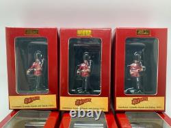 Britains Six Guardsmen Grenadier Guards With Enfield Guns 1950's 4403 54mm