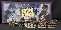 Britains Six Horse Artillery Set. Great condition. US Civil War #17379