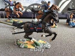 Britains Six Horse Artillery Set. Great condition. US Civil War #17379