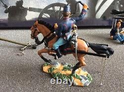 Britains Six Horse Artillery Set. Great condition. US Civil War #17379