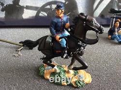 Britains Six Horse Artillery Set. Great condition. US Civil War #17379