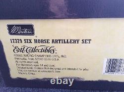 Britains Six Horse Artillery Set. Great condition. US Civil War #17379