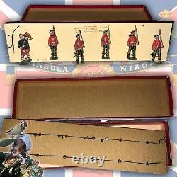 Britains Soldiers 90 Years Old Set 212 Royal Scots PreWar, Still Stitched in Box