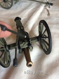 Britains Soldiers American Civil War Regiments Six Horse Artillery Set Used