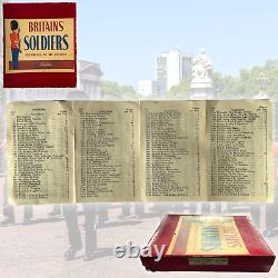 Britains Soldiers Set 2108 Drums & Fifes of the Welsh Guards 1950s Superb