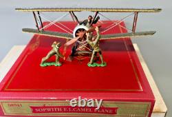 Britains Sopwith Camel 08941 Planes & Tanks Set w Box Pilot Crew WW1 Aircraft