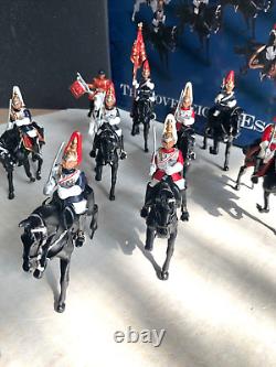 Britains, Sovereigns Escort Royal Household Cavalry. 9 Mounted Figures #00255