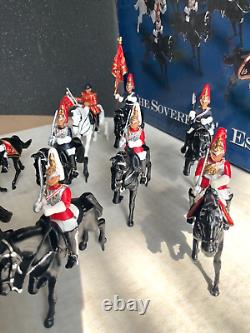 Britains, Sovereigns Escort Royal Household Cavalry. 9 Mounted Figures #00255