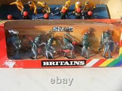 Britains Space Figures Kp Outer Spacers Galactic Boxed