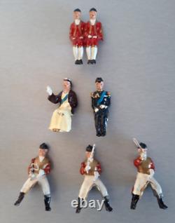 Britains State Open Road Landau, 2094 & Windsor Greys, 13 pcs, 1960. Pre-Owned