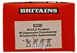 Britains Super Deetail S. A. S. 48 Figures blended color # 6330 mint in box