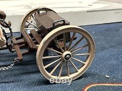 Britains Swoppet 7434 Boxed Confederate Gun Team And Limber Excellent
