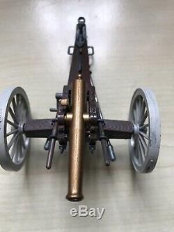 Britains Swoppet Acw Union Gun Limber Excellent Condition + Extra Horse Riders