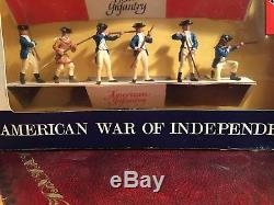 Britains Swoppets American Of Independence Scarce Set 7385 Very Good Condition
