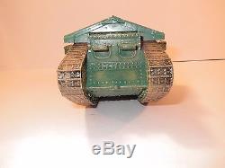 Britains Tank Mark 1 Mother Male, model # 08946, mint in box, 4 solid metal crew