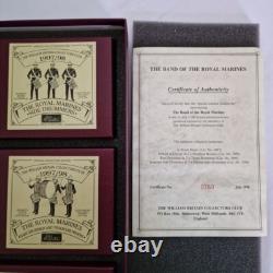 Britains The Band of the Royal Marines Collectors Club Box Set Numbered COA