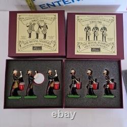 Britains The Band of the Royal Marines Collectors Club Box Set Numbered COA