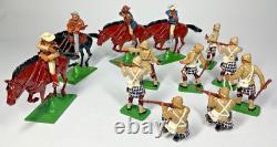 Britains The Boer War Centenary 4 Mounted Boers & 8 Cameron Highlanders #00259