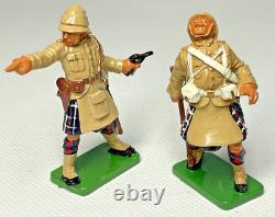 Britains The Boer War Centenary 4 Mounted Boers & 8 Cameron Highlanders #00259