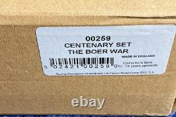 Britains The Boer War Centenary 4 Mounted Boers & 8 Cameron Highlanders #00259