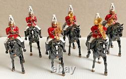 Britains, The Life Guards Mounted Band 5 Man Set No 2, 54mm Ltd Edition #5295