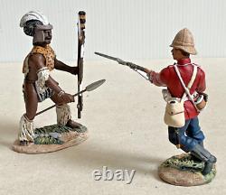 Britains'Thrust And Block!' Zulu Warrior and British 24th Rorkes Drift #20146