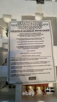 Britains Tournament Knights Diorama No 08761 Medieval Set 1997. SLIGHTLY USED