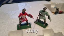 Britains Tournament Knights Diorama No 08761 Medieval Set 1997. SLIGHTLY USED