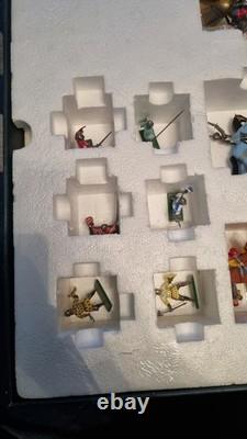 Britains Tournament Knights Diorama No 08761 Medieval Set 1997. SLIGHTLY USED