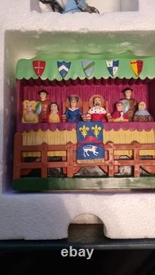 Britains Tournament Knights Diorama No 08761 Medieval Set 1997. SLIGHTLY USED