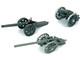 Britains & Toy Army Workshop Gun Bundle 4.7 Naval & Field 54mm Toy Soldier