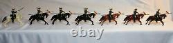 Britains Toy Lead RUSSIAN CAVALRY COSSACKS MOUNTED #136 T=7